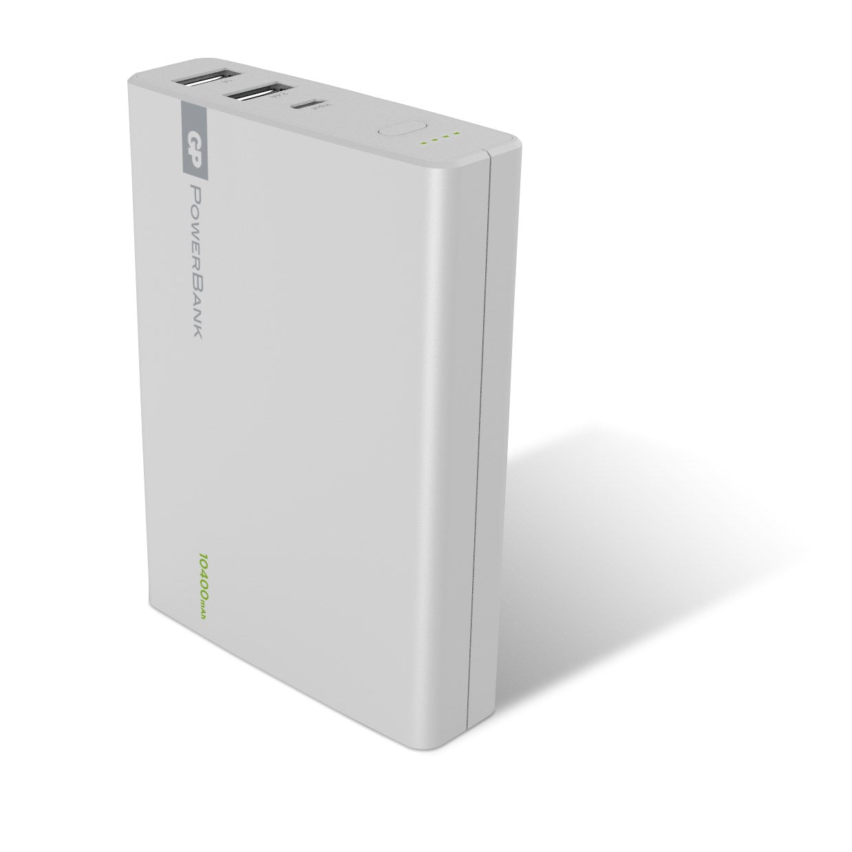 GP Powerbank Yolo 10.400 mAh, Hvid – 405127
