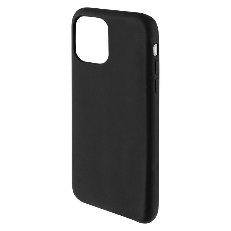 4smarts Silikone iPhone 12 / 12 Pro Cover, Sort – 460947