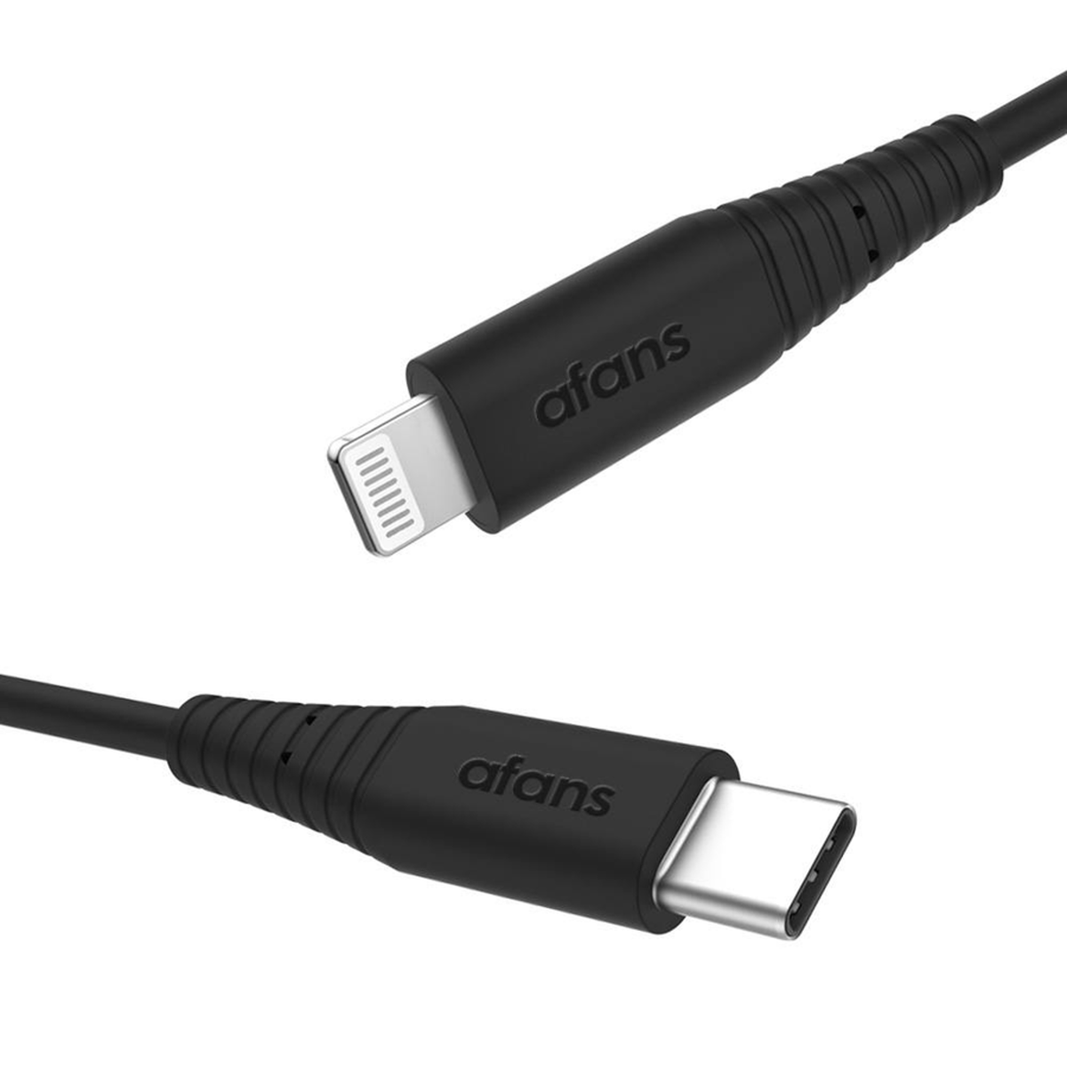 Zikko afans USB-C til MFi Lightning 1,5m kabel, Sort, CL-150R