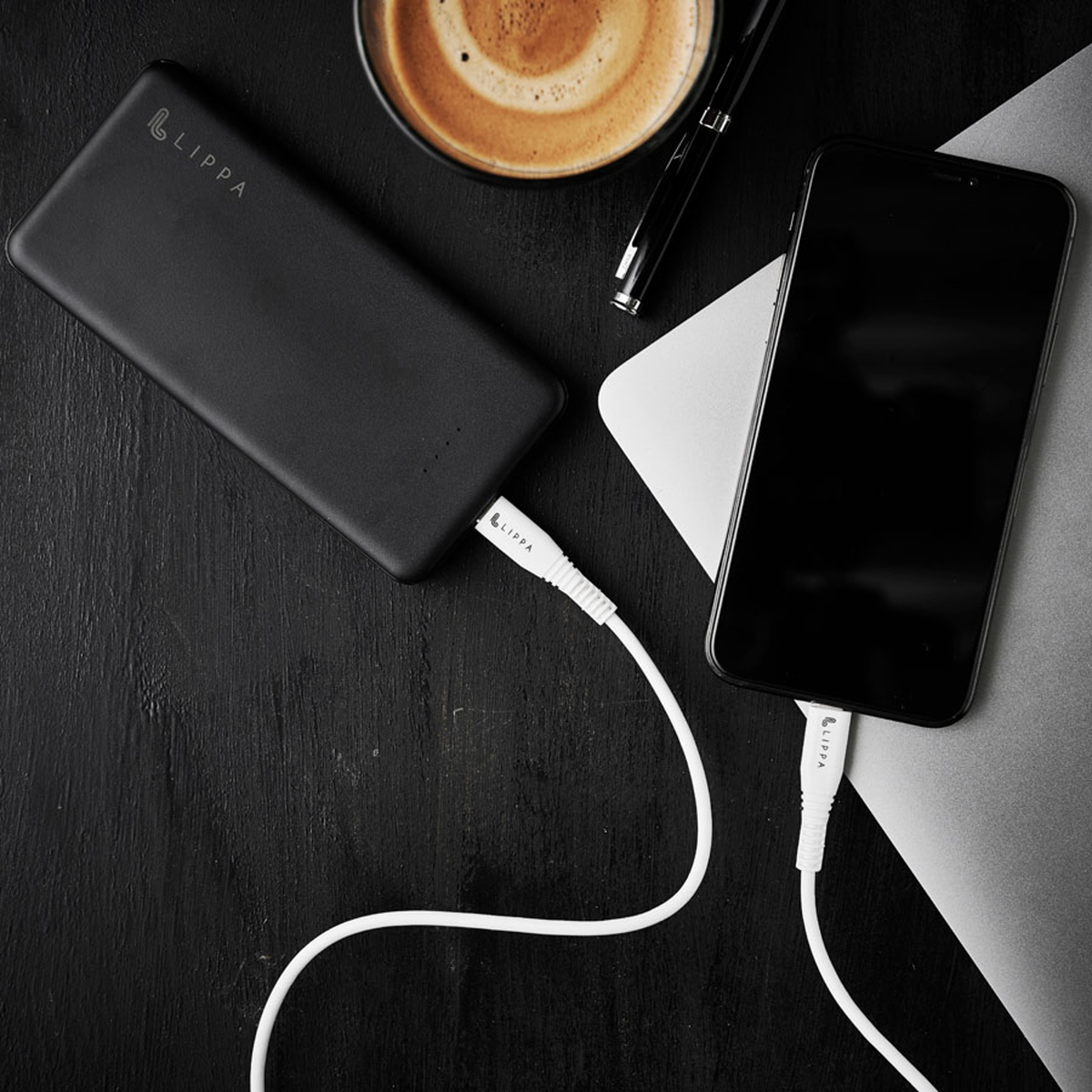 Lippa USB-C til MFi Lightning kabel 2m til Apple iPhone, Hvid, LPCCL2W