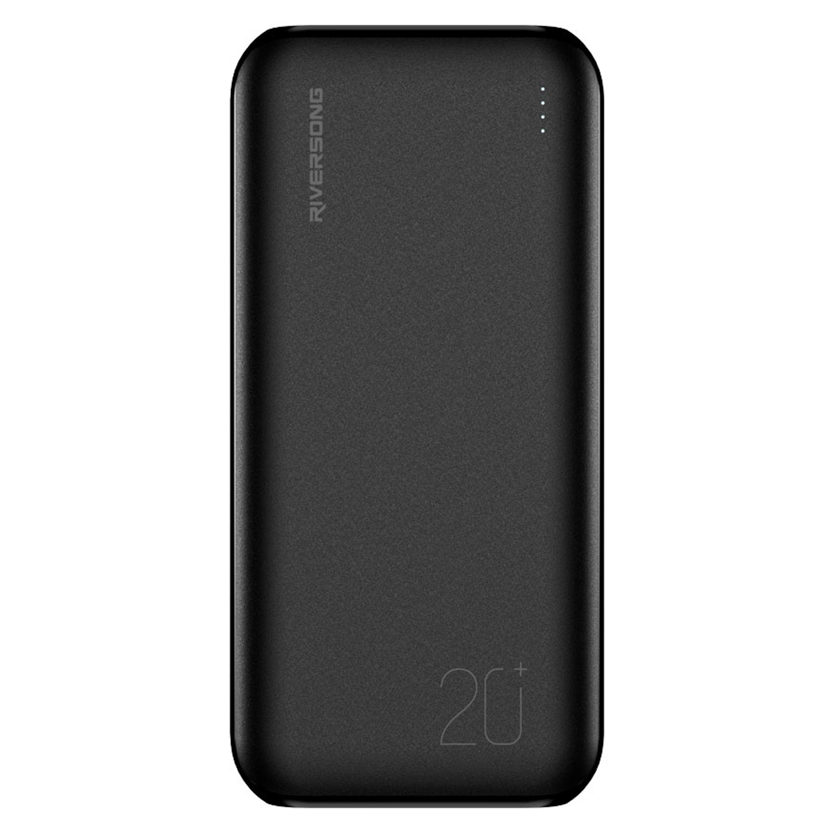 Riversong Vision SE 20 Pro, 20.000 mAh 20W USB-C PD powerbank, Sort, PB84-BLACK
