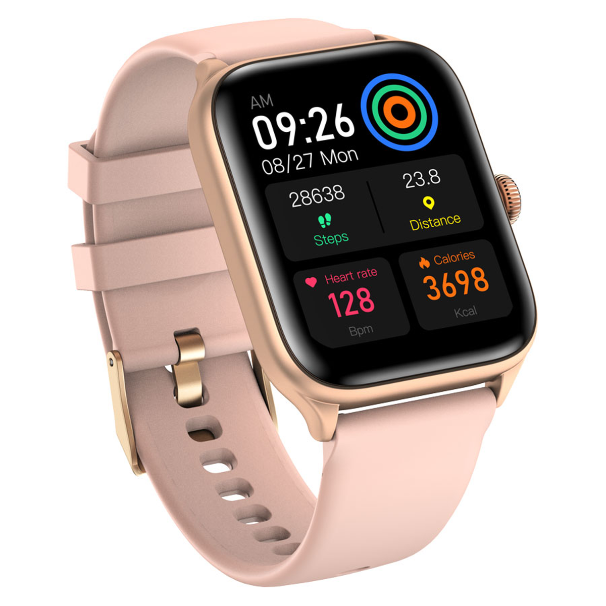 Riversong Motive 6 Pro, Smartwatch, Rose gold, SW62-ROSEGOLD