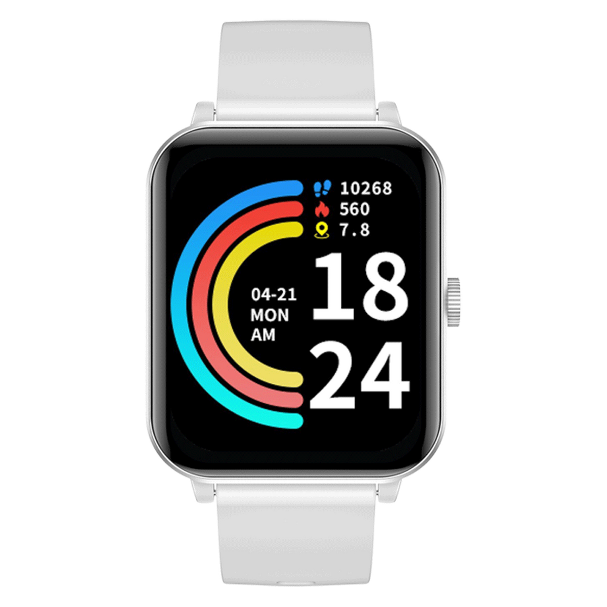 Niceboy Watch Lite 4 Arctic, Sølv, WATCH-LITE-4-SILVER