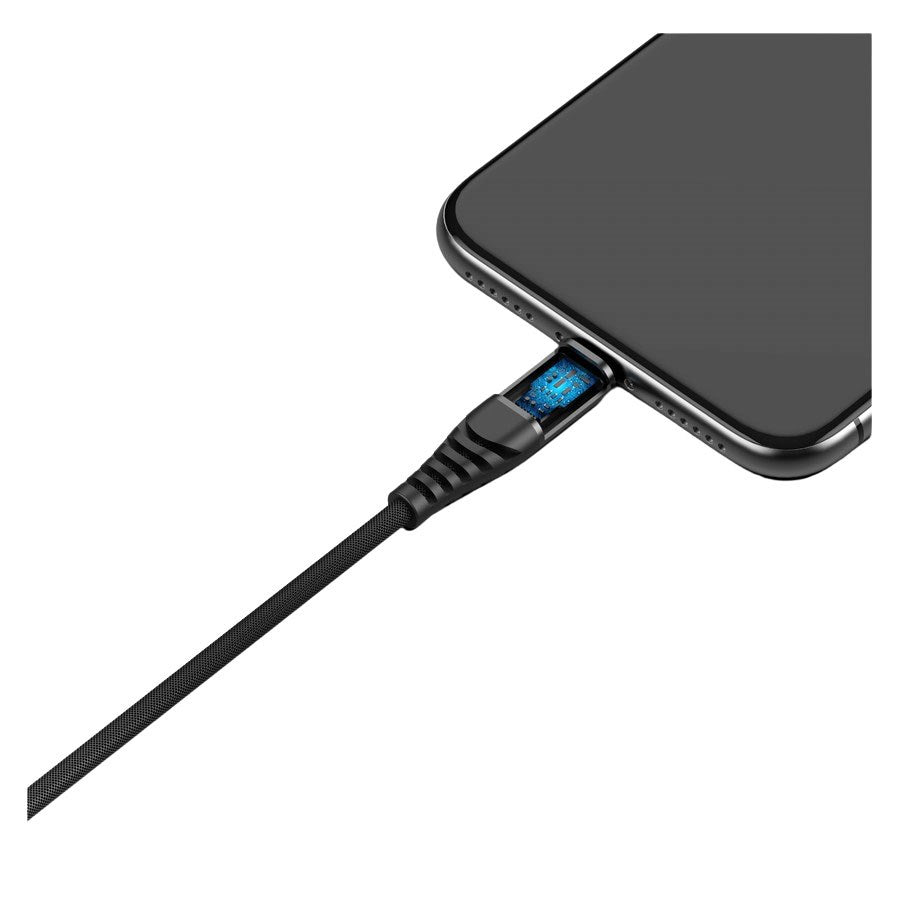 Riversong Infinity, USB-A 3-i-1 kabel, 1m – C58-BLACK – produktbillede 2
