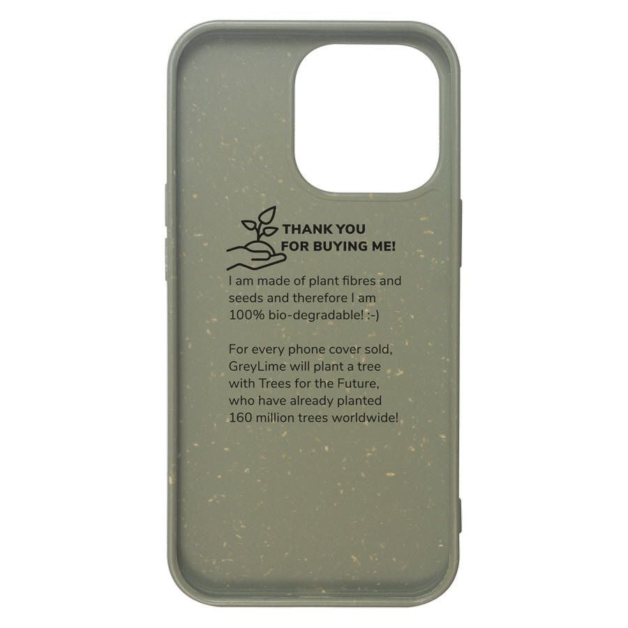 GreyLime iPhone 13 Pro miljøvenligt cover Grøn – COIP13L03 – produktbillede 2