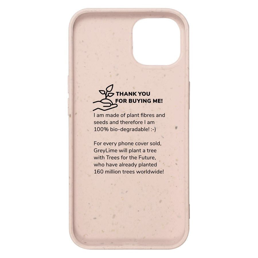 GreyLime iPhone 13 miljøvenligt cover Fersken – COIP13M04 – produktbillede 2