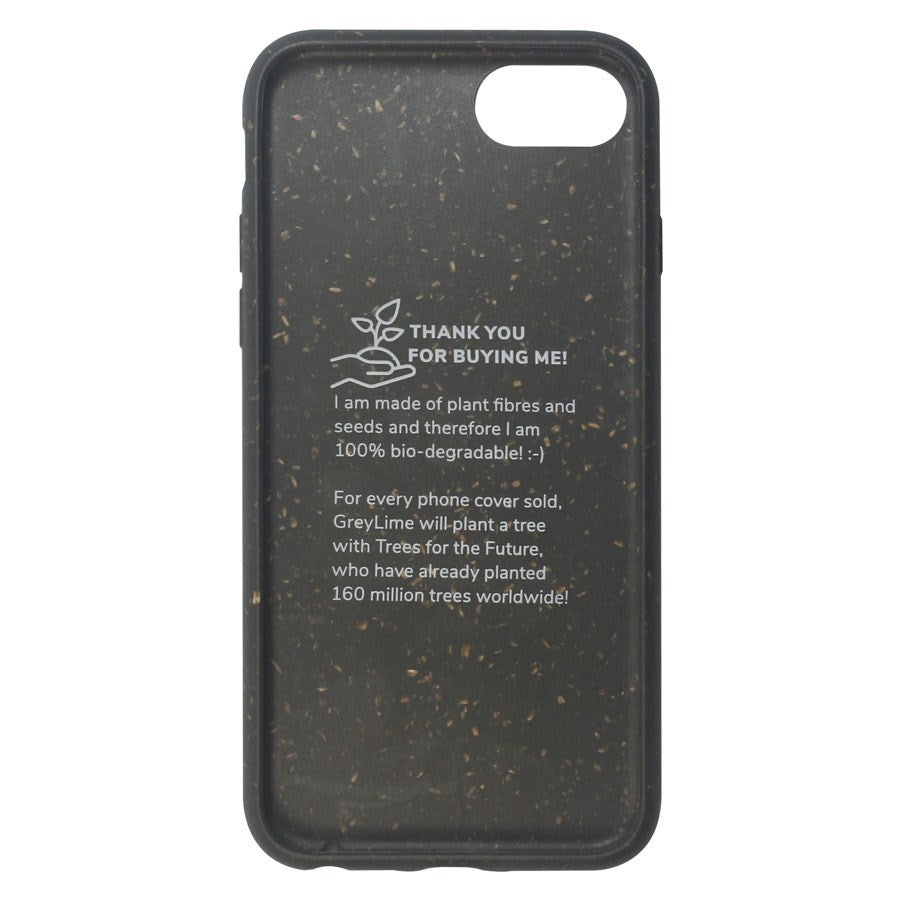 GreyLime iPhone 6/7/8/SE Miljøvenligt Cover, Sort – COIP67810 – produktbillede 2