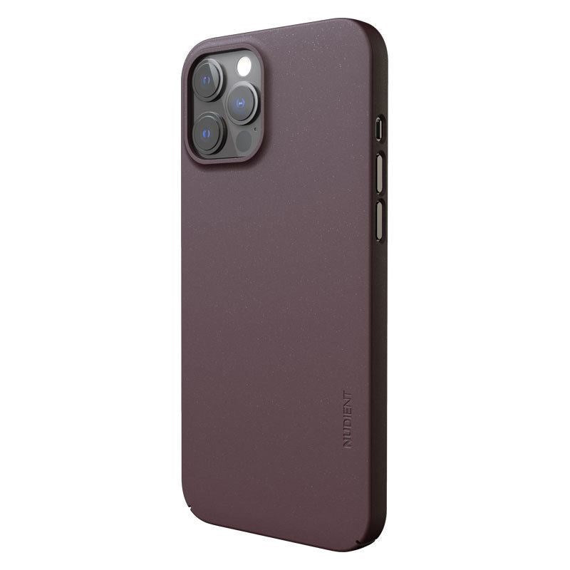 Nudient Thin Precise V3 iPhone 12 Pro Max, Sangria Red – IP12PM-V3SR – produktbillede 2