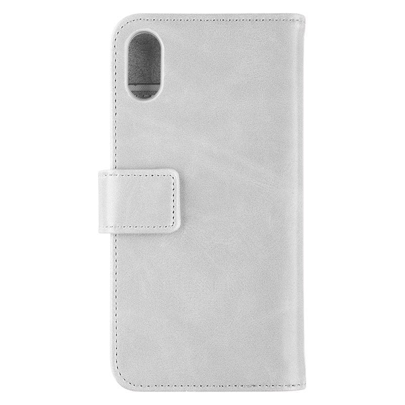 KEY Premium Cover m. pung til iPhone Xs Max, lysegrå – K1110IPXP17 – produktbillede 2