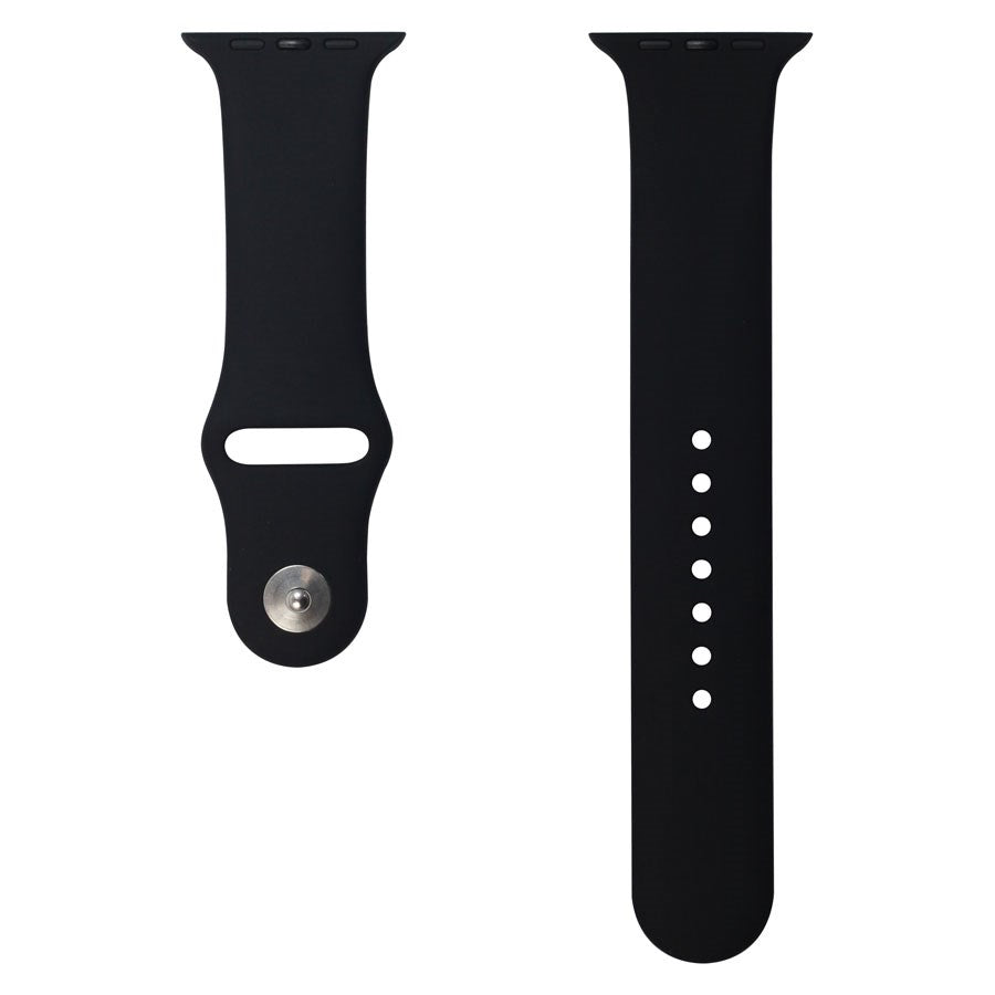 Lippa Apple Watch silikonerem 42/44/45/49, Sort – LPAW034 – produktbillede 3