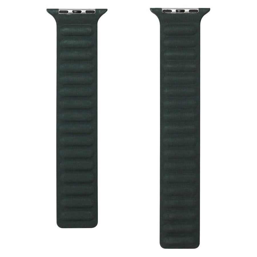 Lippa Apple Watch finewoven rem 42/44/45/49, Grøn – LPAW052 – produktbillede 3