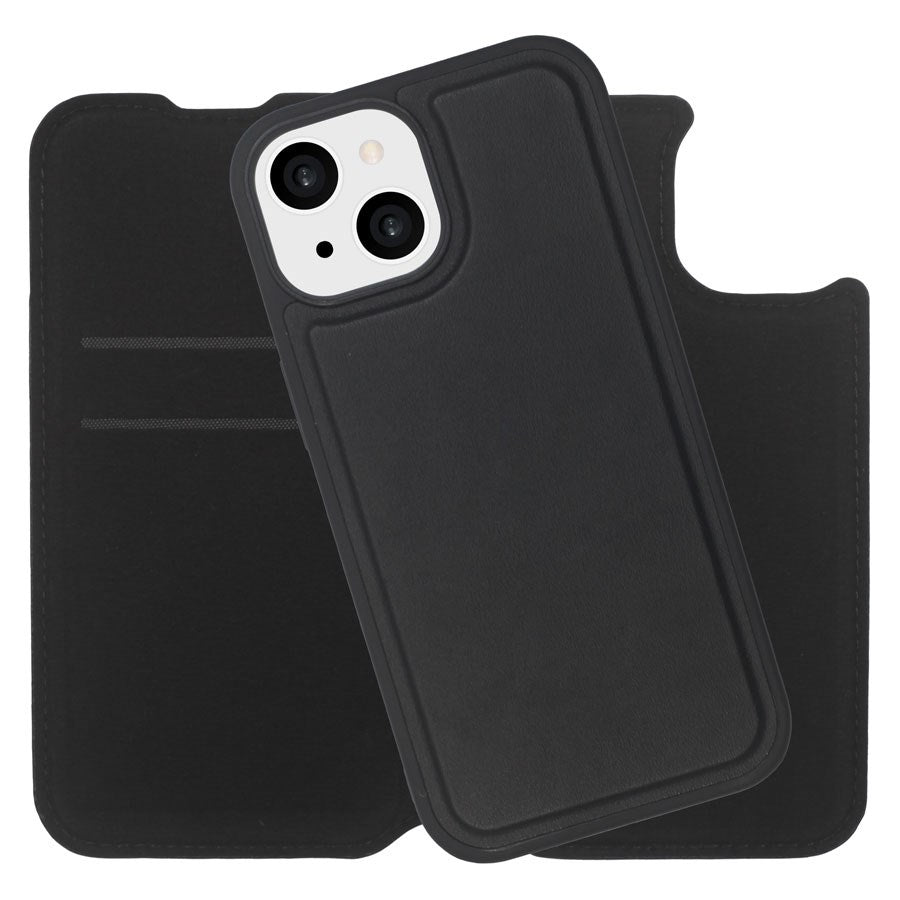 Lippa iPhone 15 MagSafe Wallet m. aftageligt cover, Sort – LPCOVER0066 – produktbillede 2