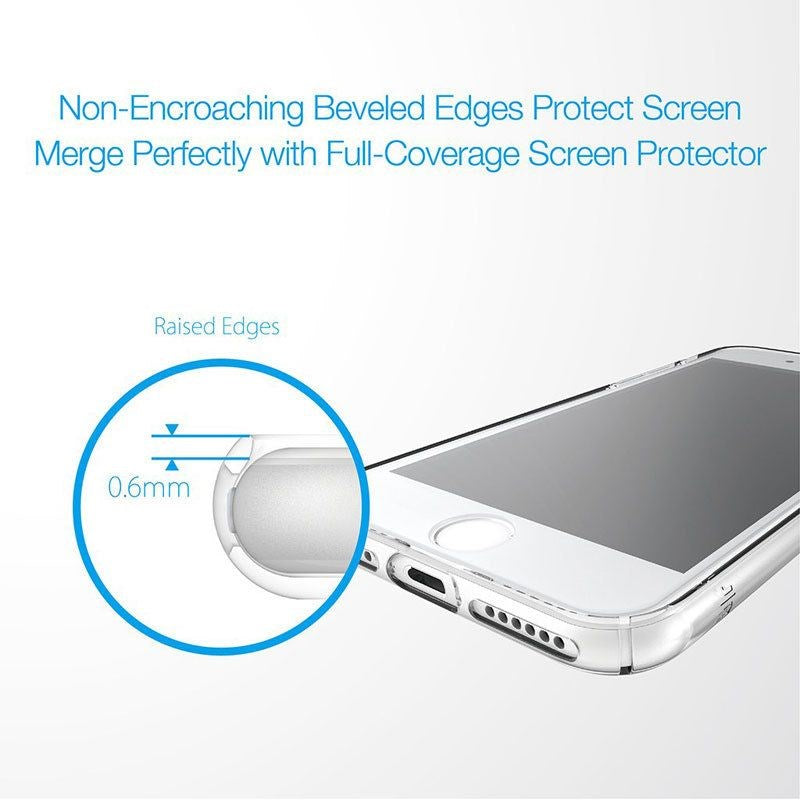 Just Mobile TENC Air, Cover til iPhone 6, 7, 8, SE, Gennemsigtigt – PC-178CC – produktbillede 2