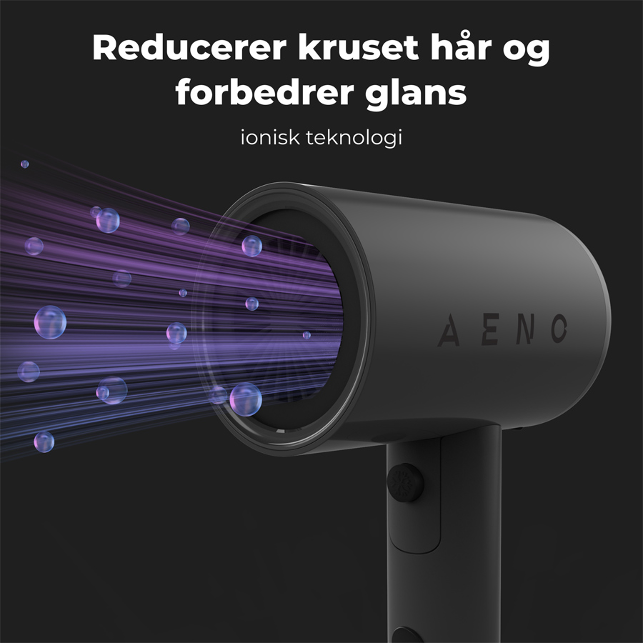 Aeno HD2 Ionisk Hårtørrer, AHD0002