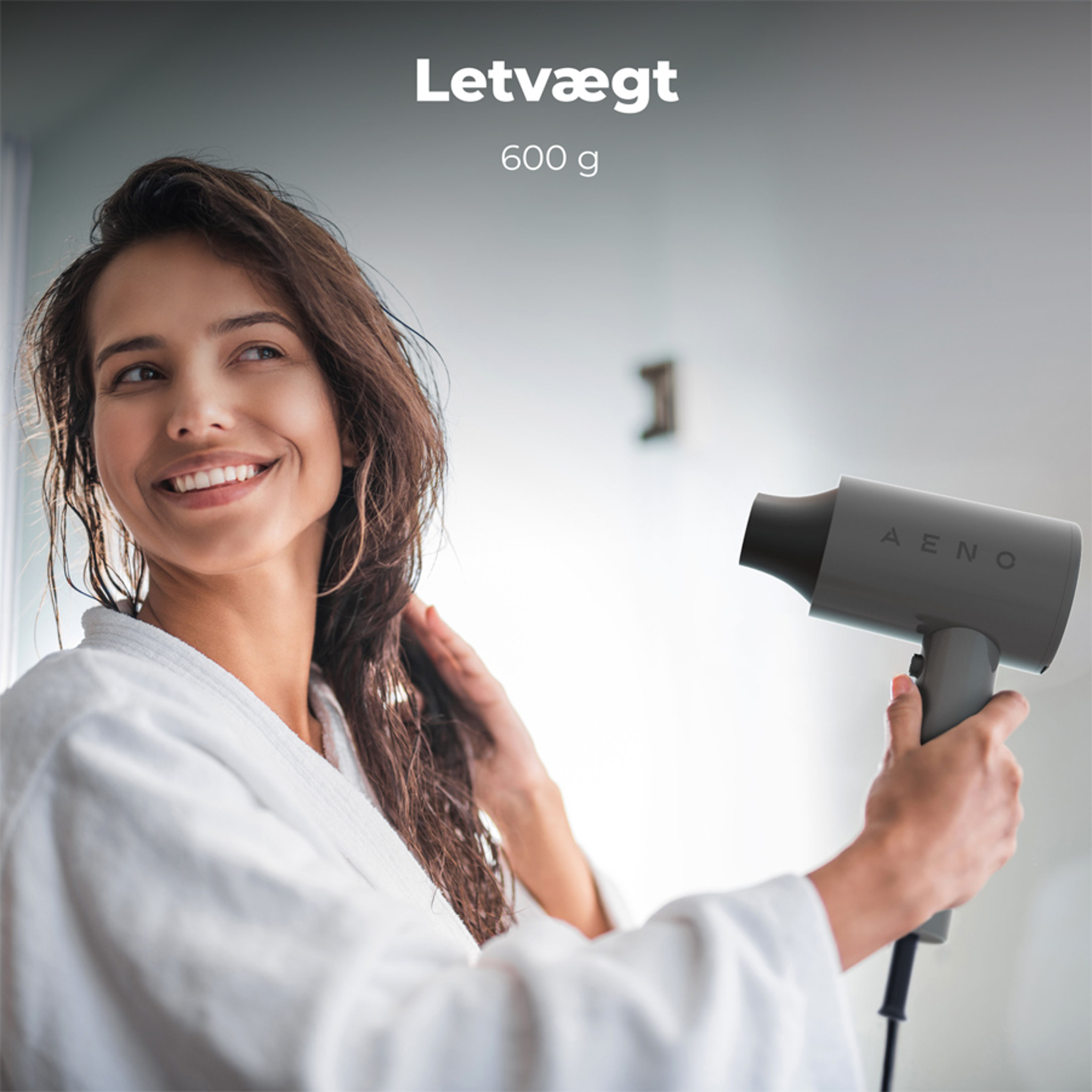 Aeno HD2 Ionisk Hårtørrer, AHD0002