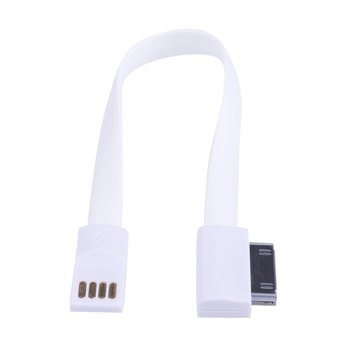 Magnetic 30 Pin - 22 cm kabel, Hvid, C102003