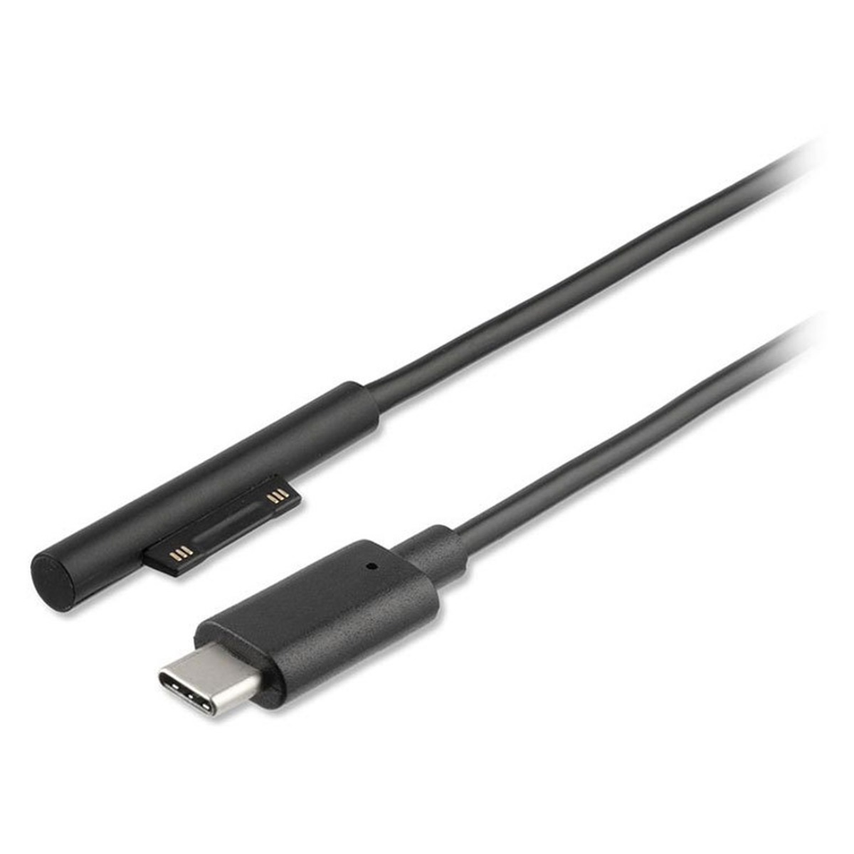 Oplader kabel til Surface Pro - 1,8m, Sort, C108003