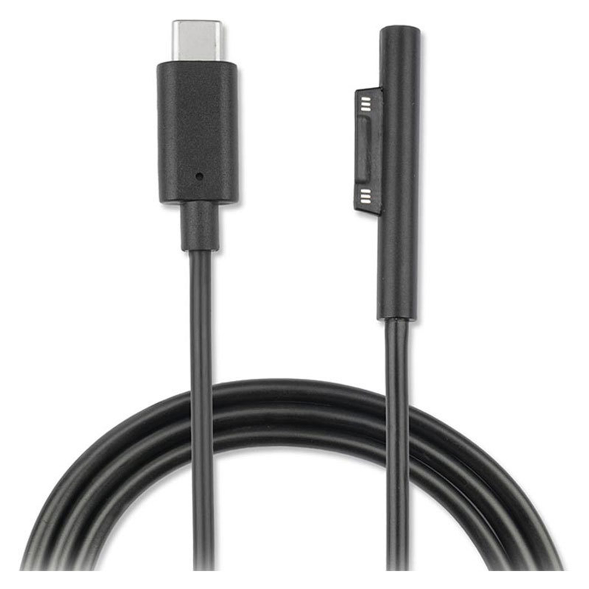 Oplader kabel til Surface Pro - 1,8m, Sort, C108003