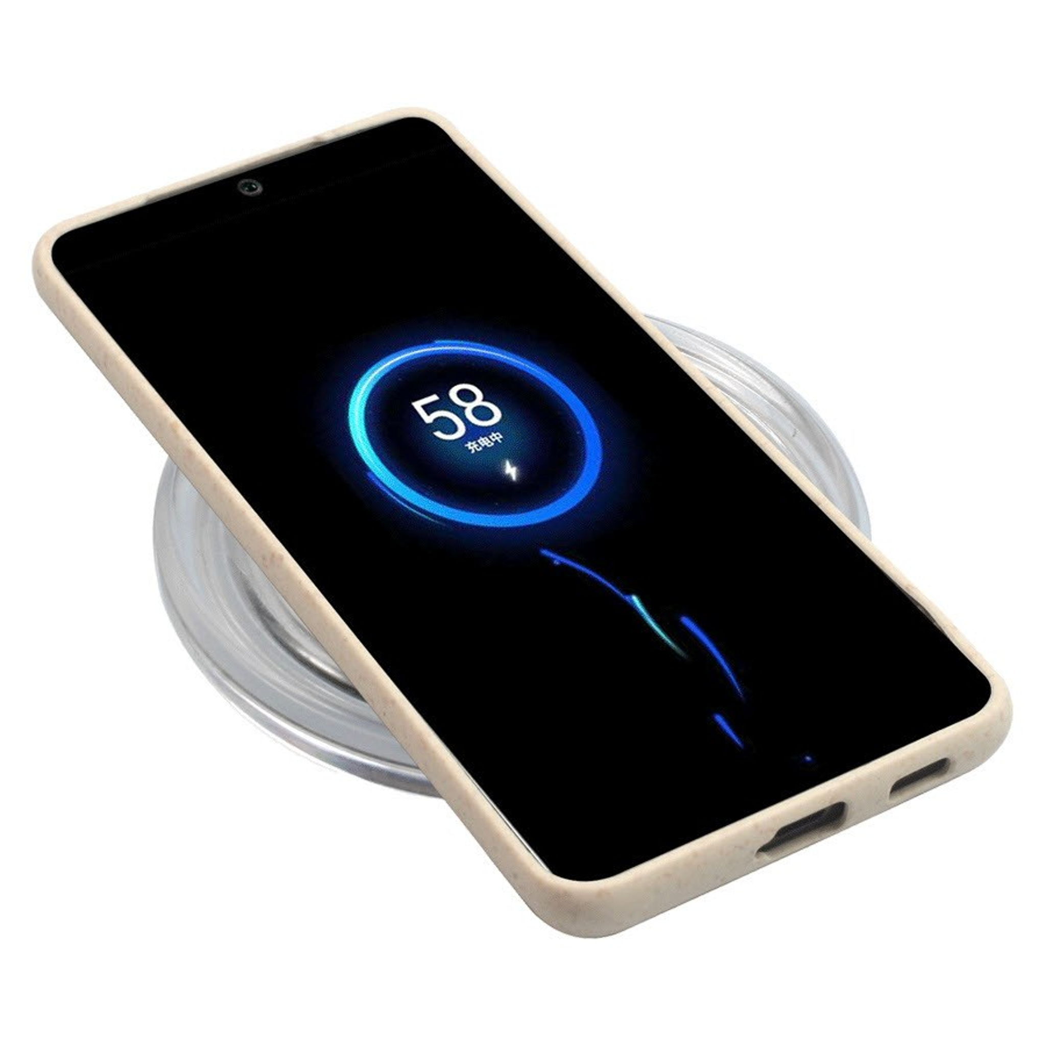 GreyLime Samsung Galaxy S21+ miljøvenligt cover Beige, COSAM21P02