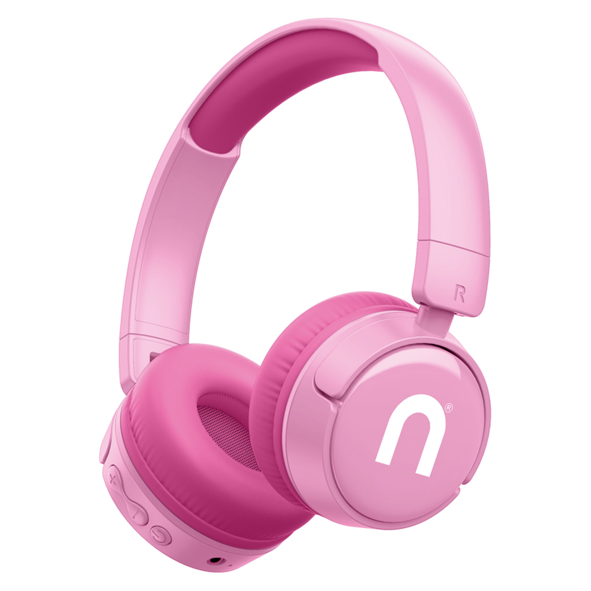 Niceboy Hive Kiddie Trådløse Høretelefoner Til Børn, Pink, HIVE-KIDDIE-PINK