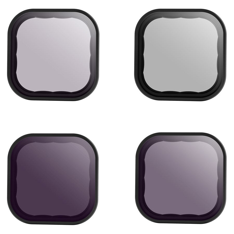 GP FLT 903 Telesin CPL + ND81632 Filter Kit (4 Pack) Gopro Hero 9 To 12 And Gopro 11 Mini 1
