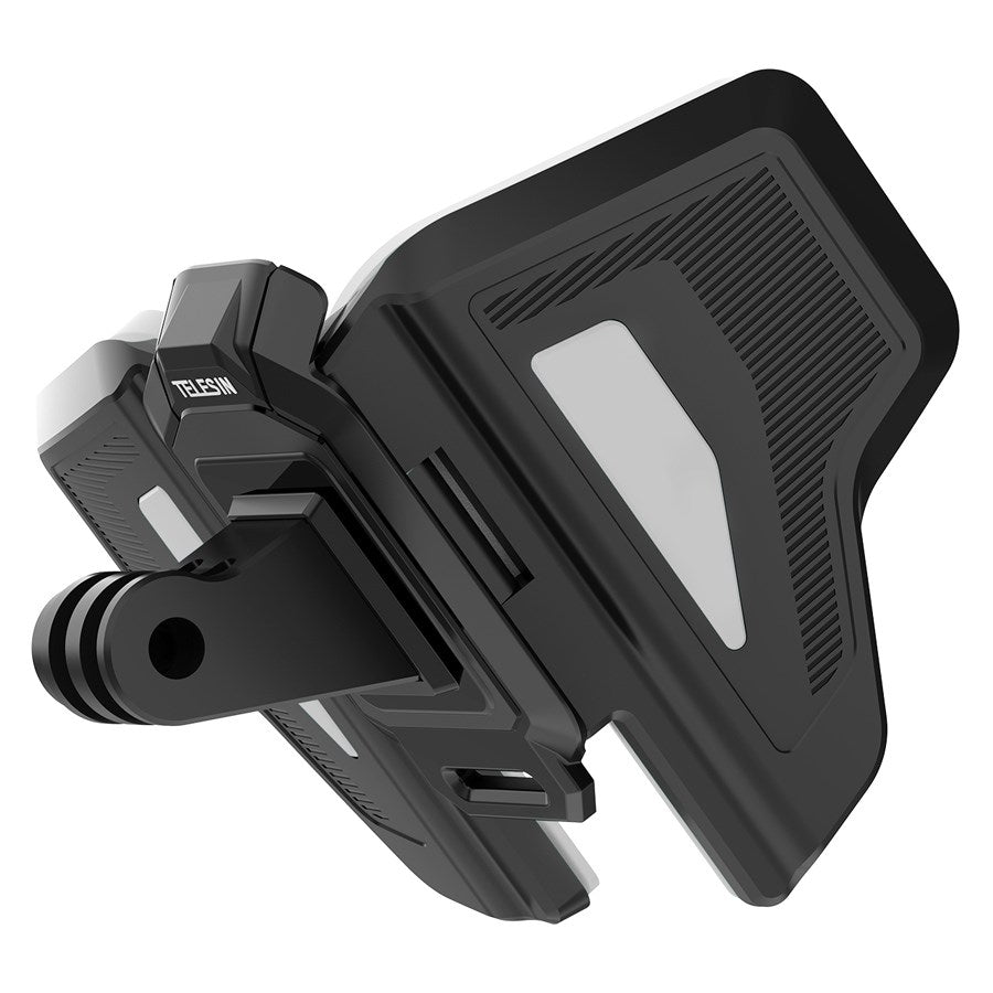 GP HBM MT2 YH Telesin 2Nd Generation Helmet Chin Mount Grey Color For Action Cameras 1