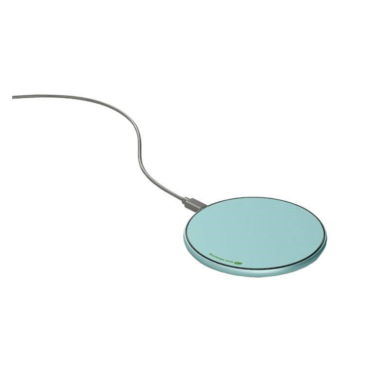 GP Trådløs opladningsplade 10W, Turkis – 405180 – produktbillede 2