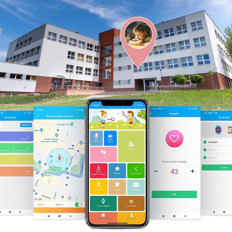 Forever See Me! 3 KW-320 GPS Smartwatch Til Børn, Blå – GSM180723 – produktbillede 5