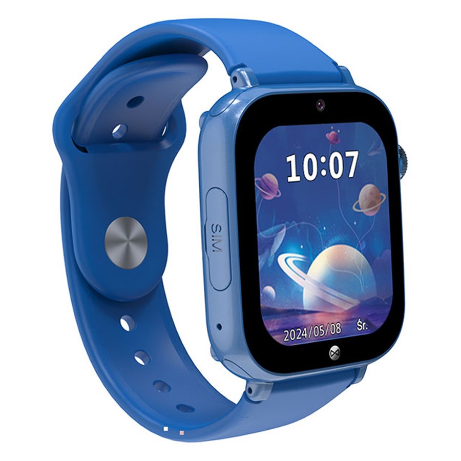 Forever Look Me! 3 KW-520 4G & GPS Smartwatch Til Børn, Blå – GSM180725 – produktbillede 4