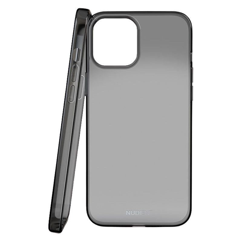 Nudient Thin iPhone iPhone 12 Pro Max TPU Cover, Sort Transparent – IP12PM-TPUB