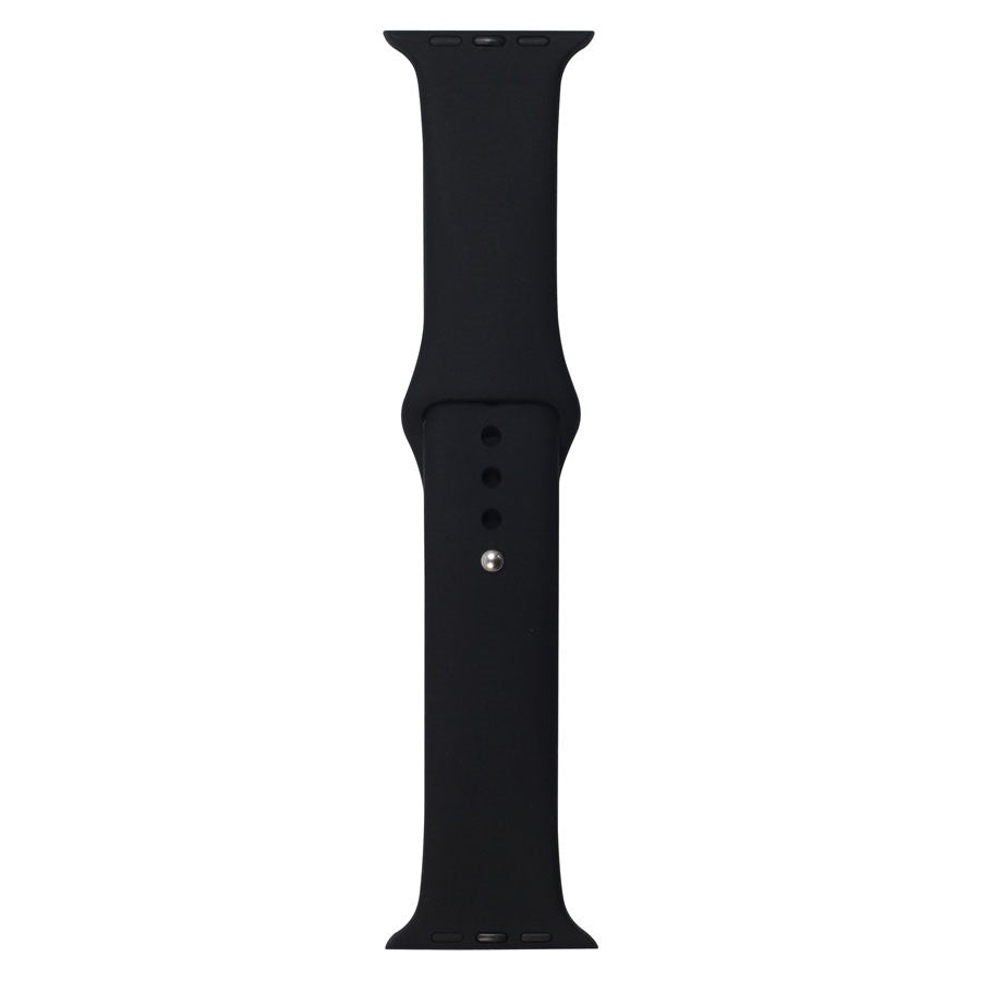 Lippa Apple Watch silikonerem 42/44/45/49, Sort – LPAW034 – produktbillede 4