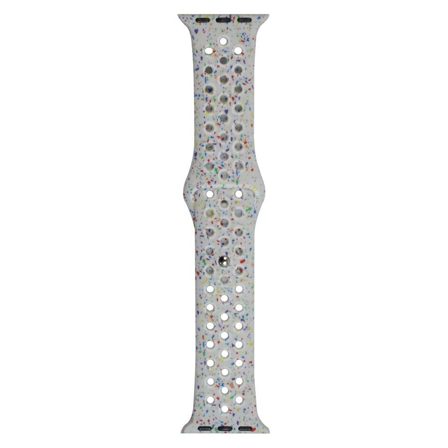 LPAW057 Lippa Apple Watch FLOUR Silikonerem 42,44,45,49, Hvid 4