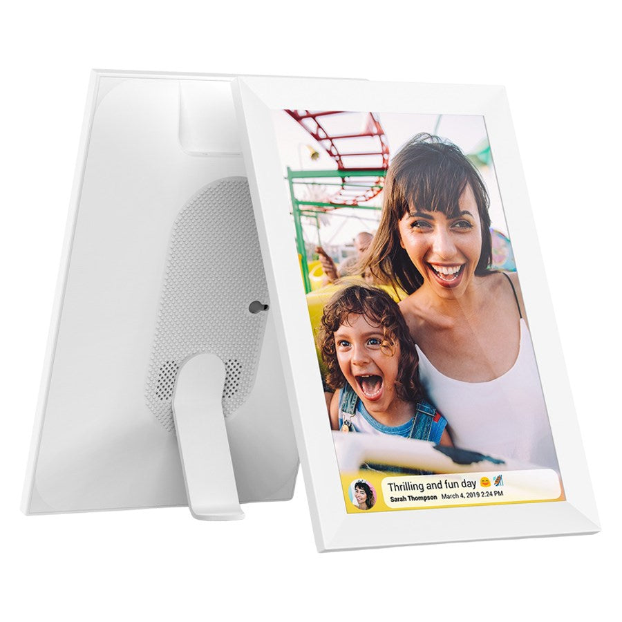 Lippa Frameo Digital Billedramme 10", Hvid – LPFR10WH