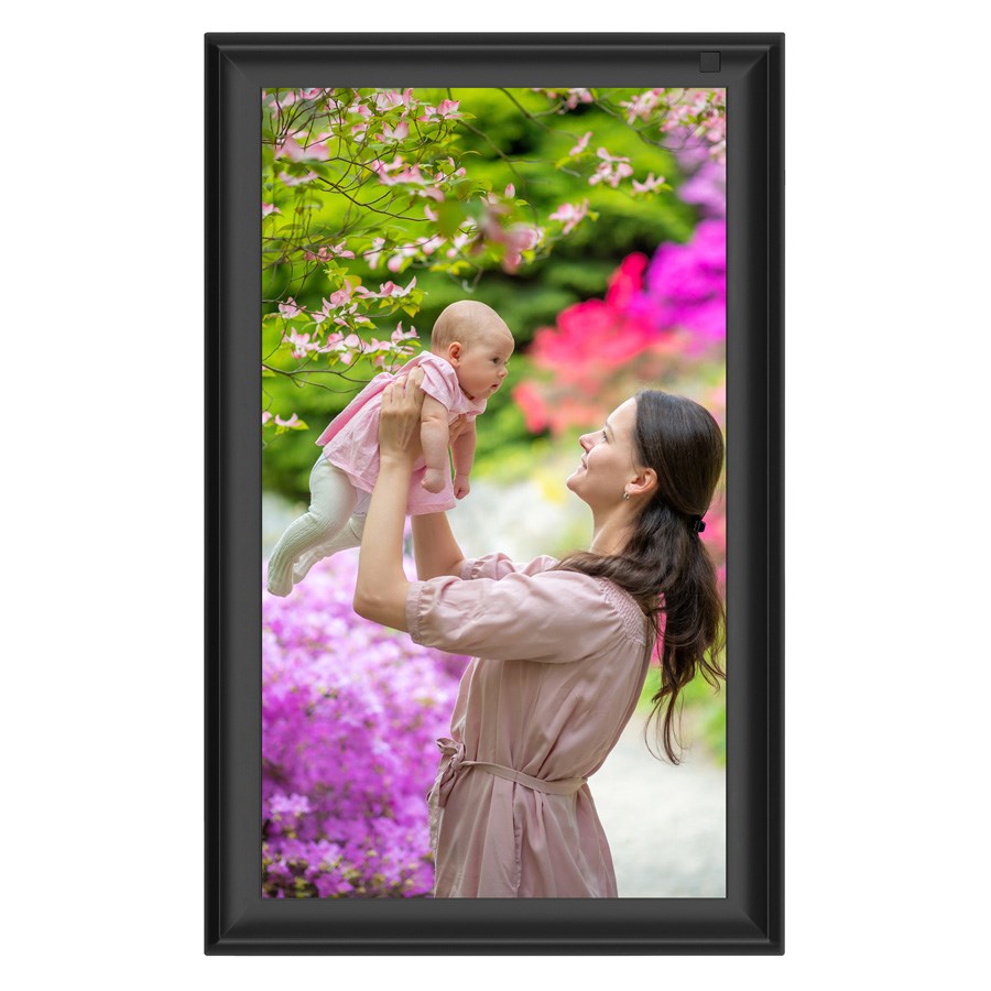 Lippa 15,6" Frameo - Digital billedramme m. video, Sort – LPFR15B – produktbillede 2