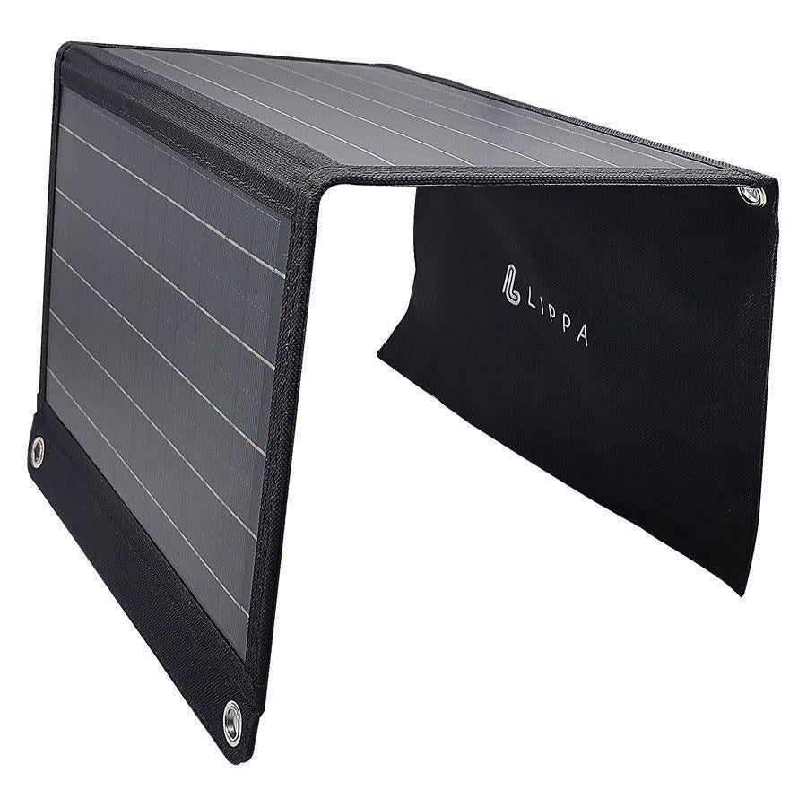 Lippa 15W Solcellepanel m. 2 x USB-A Output – LPSP15 – produktbillede 2