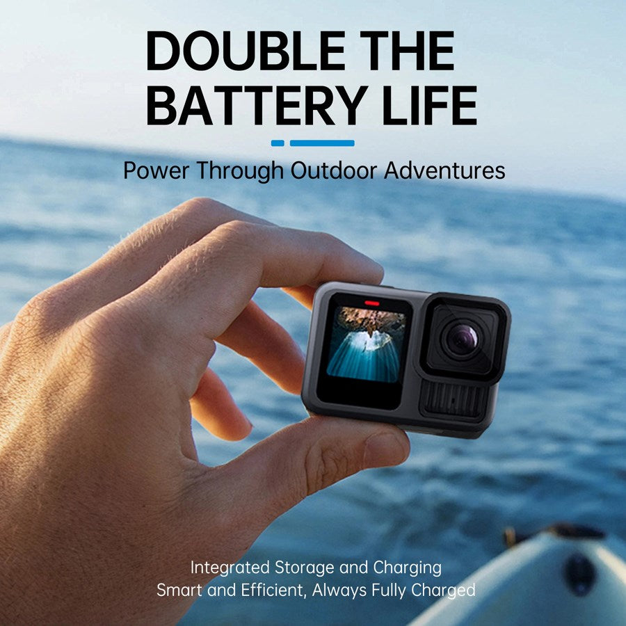 Telesin Powerbank til GoPro Hero 13 batterier / Smartphones – S0-PB-01-TGP – produktbillede 8