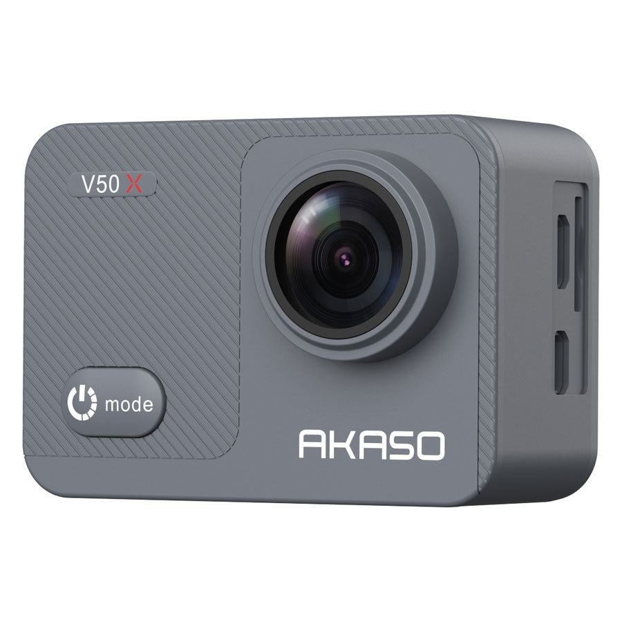 AKASO V50 X 4K/30fps 20MP action kamera med 2" skærm og digital zoom – SYYA0022-GY-6G – produktbillede 2