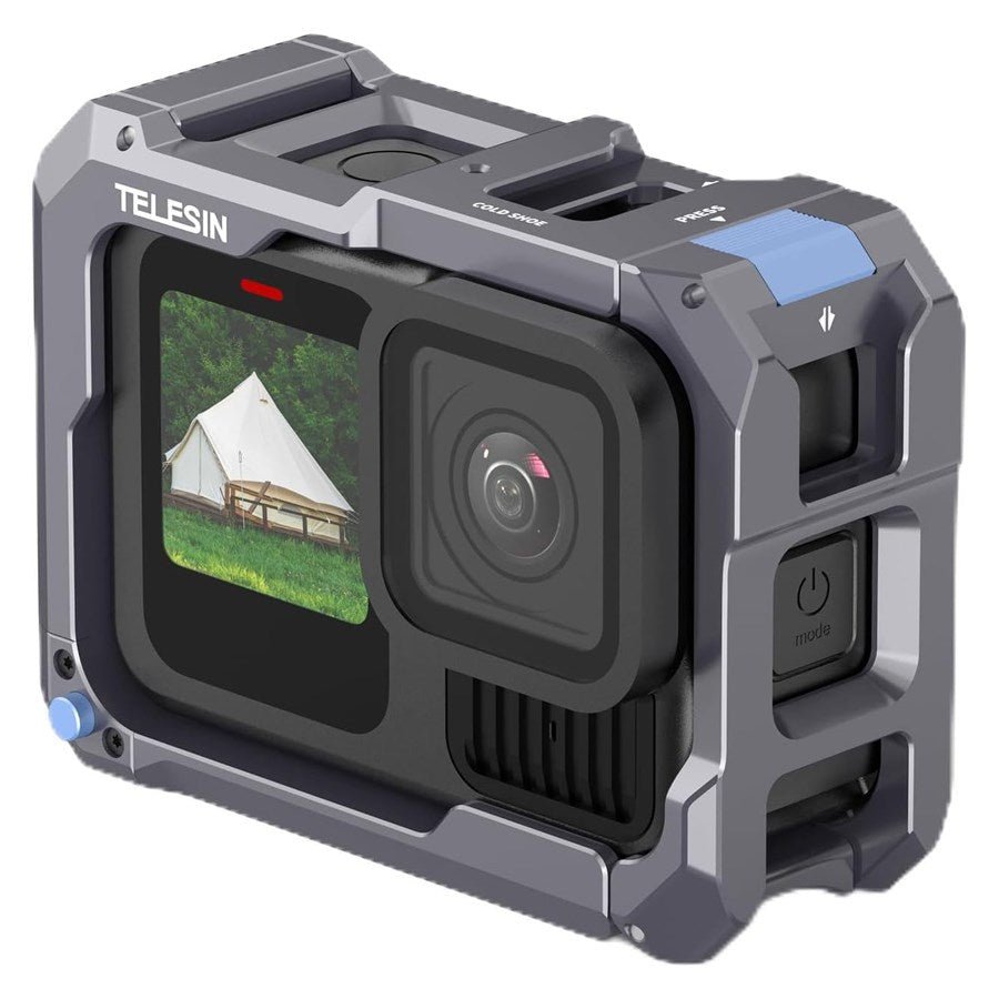 Telesin S6 FMS 15 TGP TELESIN Metal Protective Housing Frame For Gopro Hero 9 To 13 1