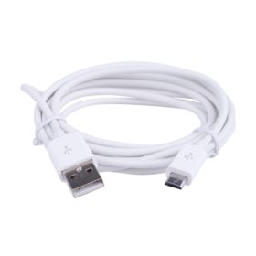 Micro usb kabel 2m hvid