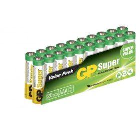 GP Super Alkaline AAA Batteri, 24A/LR03, 20-pak GP24-2VS20