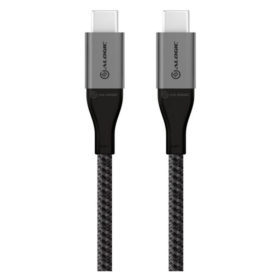 Alogic Ultra USB-C til USB-C 100W PD 3m kabel, Space Grey
