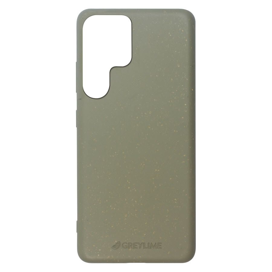 Se GreyLime Samsung Galaxy S22 Ultra Biodegradable Cover Green hos Powerbanken.dk