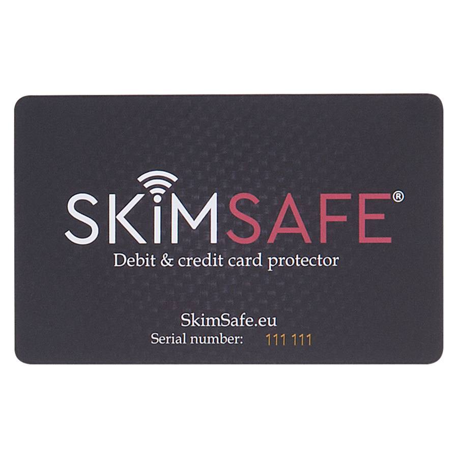 Se SkimSafe - Payment card protector, kort beskytter til betalingskort hos Powerbanken.dk