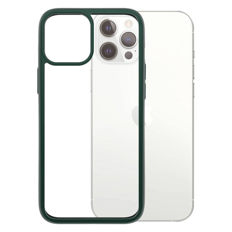 Billede af PanzerGlass ClearCase iPhone 12 Pro Max Cover, Racing Green