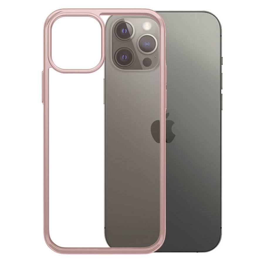Billede af PanzerGlass ClearCase iPhone 12/12 Pro Cover, Rose Gold