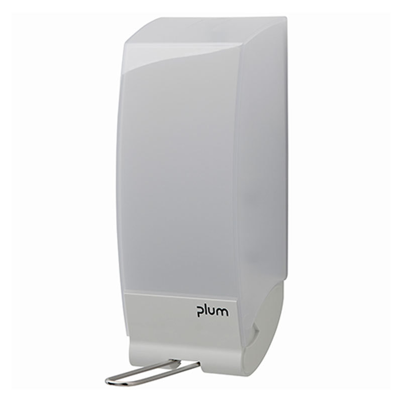 Se Plum CombiPlum dispenser med albuebetjent lang arm til 1 liters pose hos Powerbanken.dk