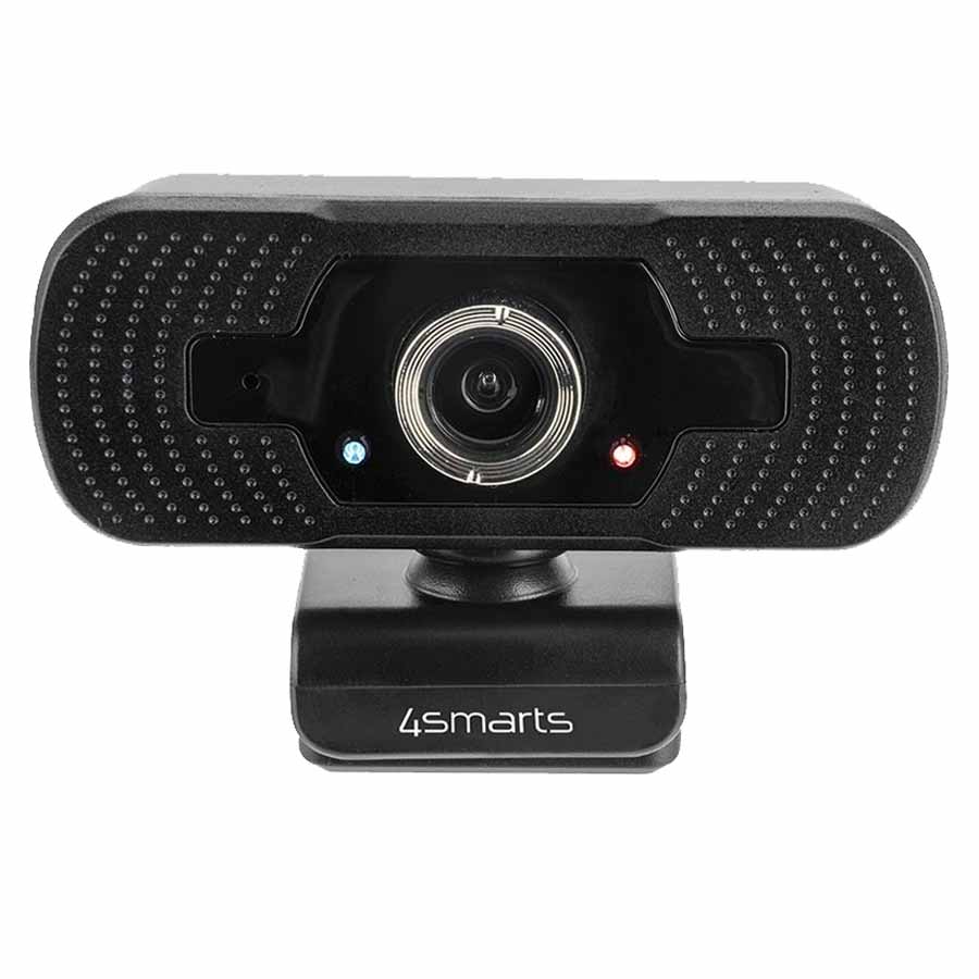 4smarts C1 Fuld HD Webcam Med Mikrofon, Sort