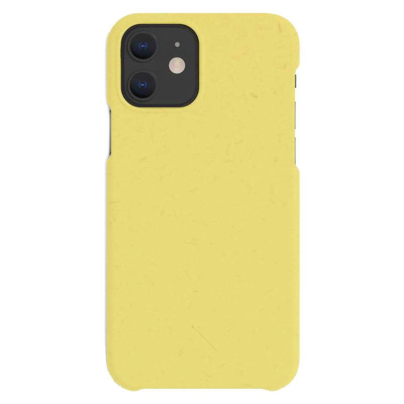 Billede af A Good Company iPhone 12 Mini Miljøvenligt Cover, Yellow Neon