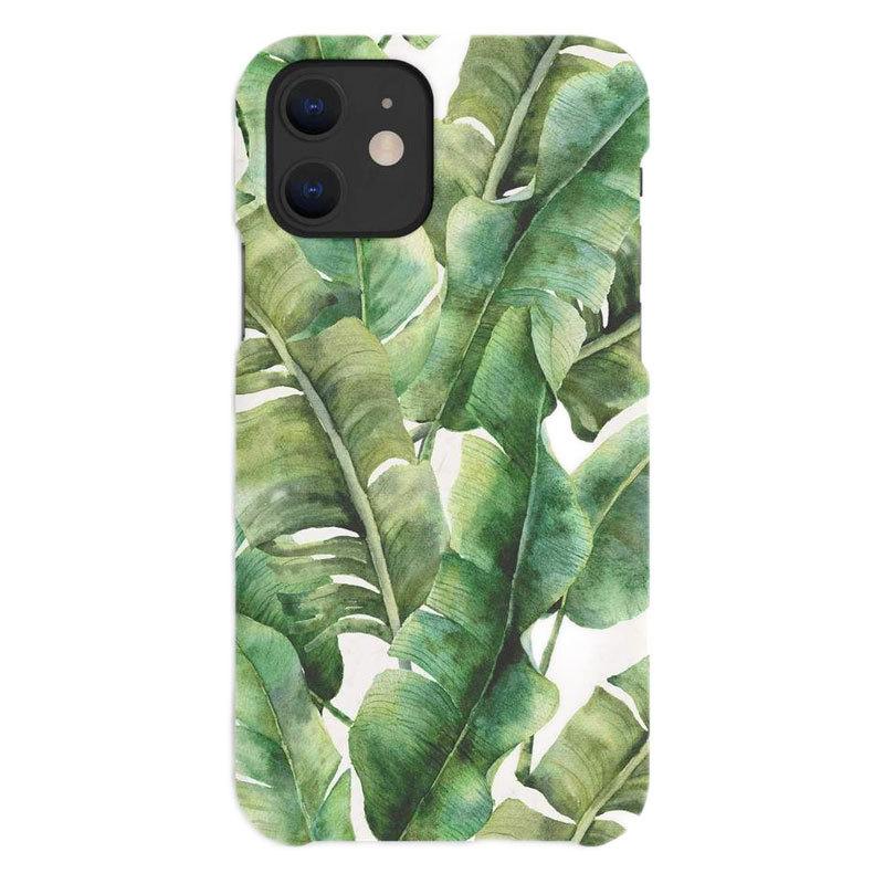 Billede af A Good Company iPhone 12 Mini Miljøvenligt Cover, Palm Leafs