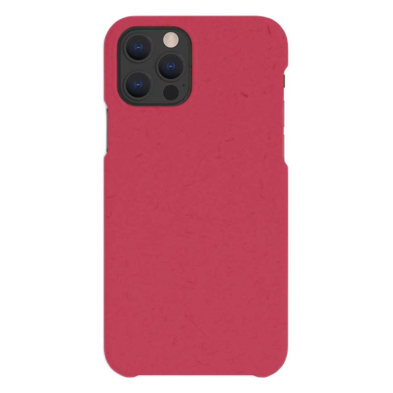 Se A Good Company iPhone 12 Pro Max Miljøvenligt Cover, Pomegranate Red hos Powerbanken.dk